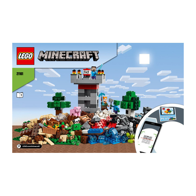 Notice / Instruction Lego  Minecraft 21161