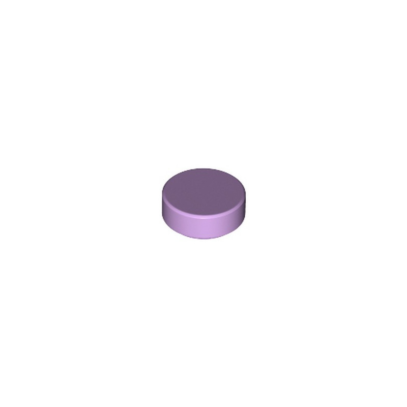 LEGO 6322820 PLATE LISSE ROND 1X1 - LAVENDER