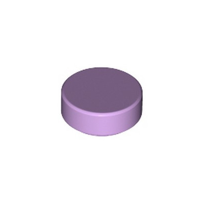 LEGO 6322820 PLATE LISSE ROND 1X1 - LAVENDER