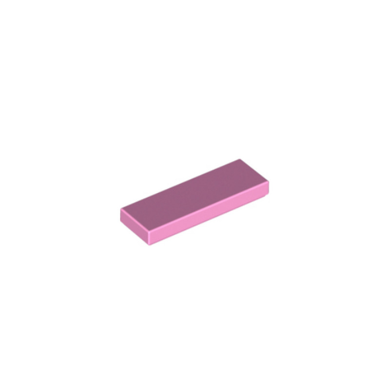 LEGO 6070317 PLATE LISSE 1X3 - ROSE CLAIR