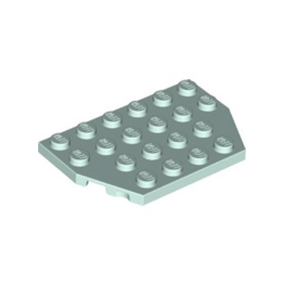 LEGO 6210454 PLATE 4X6 26° - AQUA
