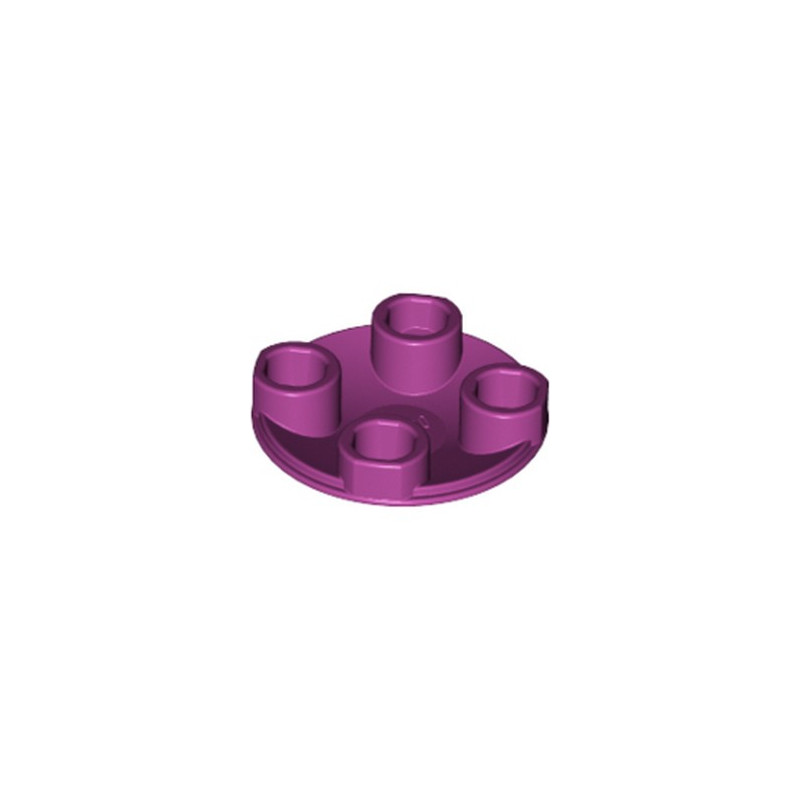 LEGO 6143445 ROND LISSE 2X2 INV  - MAGENTA