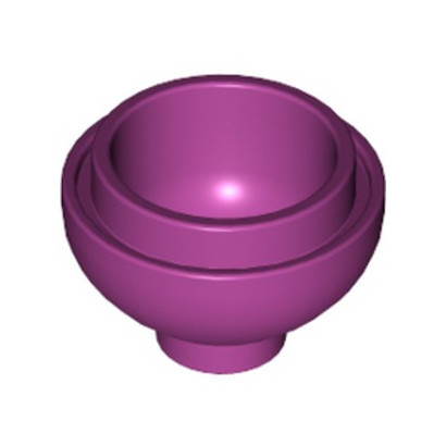 LEGO 6120650 DOME 2X2, INVERTED W. ONE STUD - MAGENTA