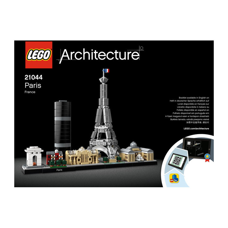 Notice / Instruction Lego  Architecture 21044