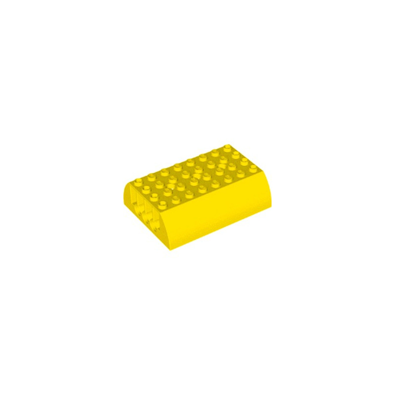 LEGO 6308423 TANK UPPER PART 8X6X2 - JAUNE