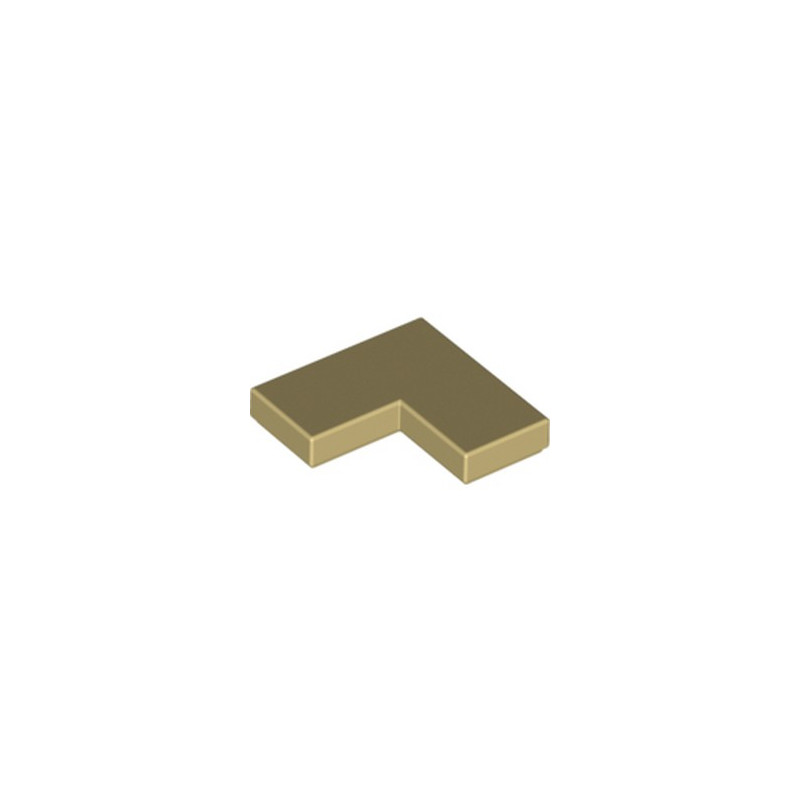LEGO 6173057 PLATE LISSE ANGLE 1X2X2 - BEIGE