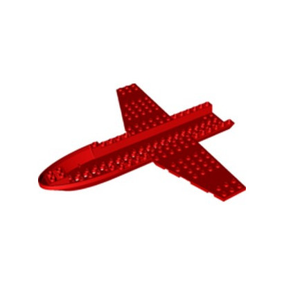 LEGO  6295955 CHASSIS AVION 26X24X1 2/3  - ROUGE 
