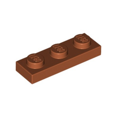 LEGO 6186007 PLATE 1X3 - DARK ORANGE