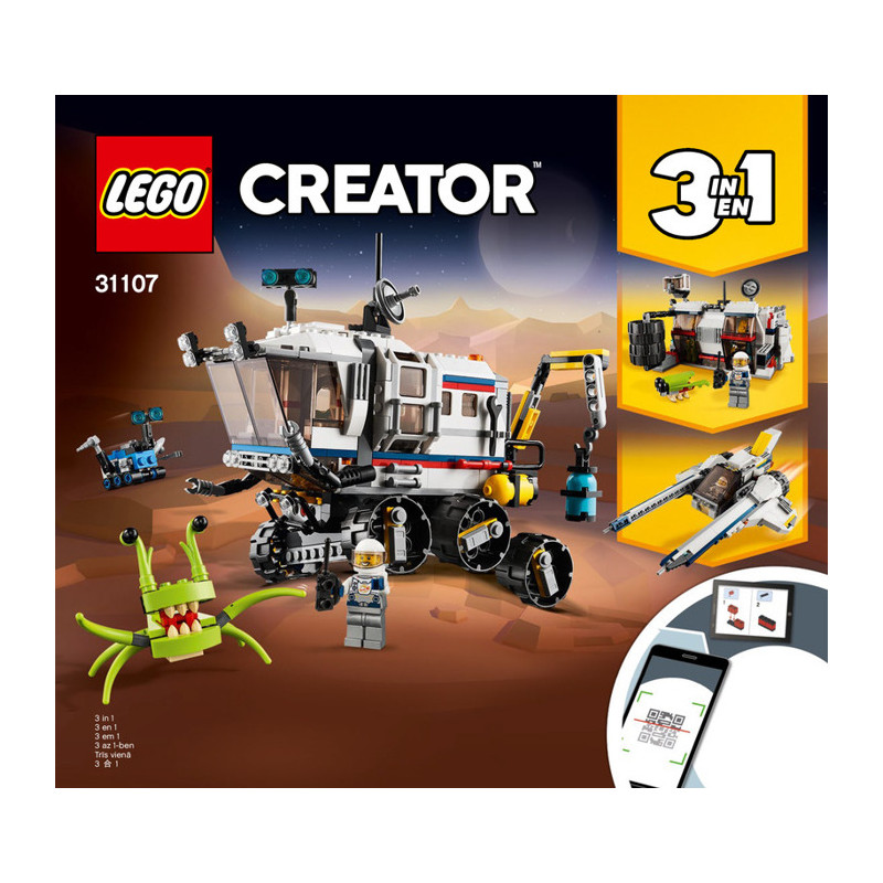 Notice / Instruction Lego Creator 3 en 1 - 31107