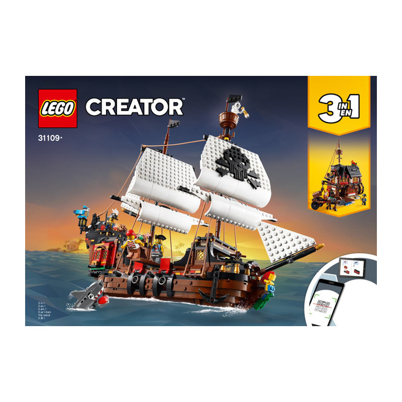 Notice / Instruction Lego Creator 3 en 1 - 31109