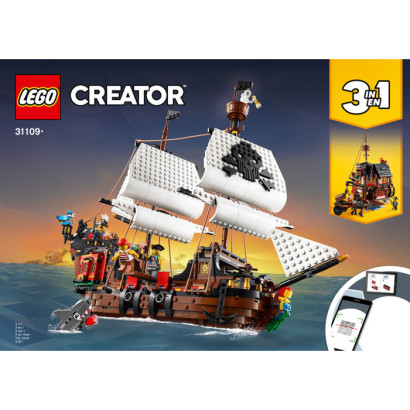 Notice / Instruction Lego Creator 3 en 1 - 31109