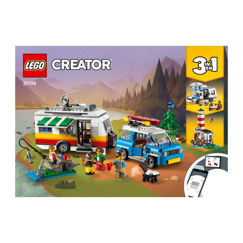 Notice / Instruction Lego Creator 3 en 1 - 31108