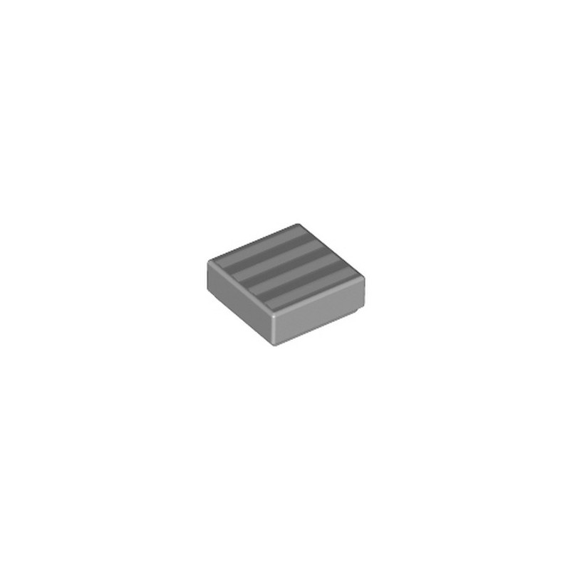 LEGO  6286223 IMPRIME 1X1 - MEDIUM STONE GREY