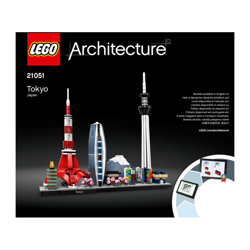 Notice / Instruction Lego  Architecture 21051