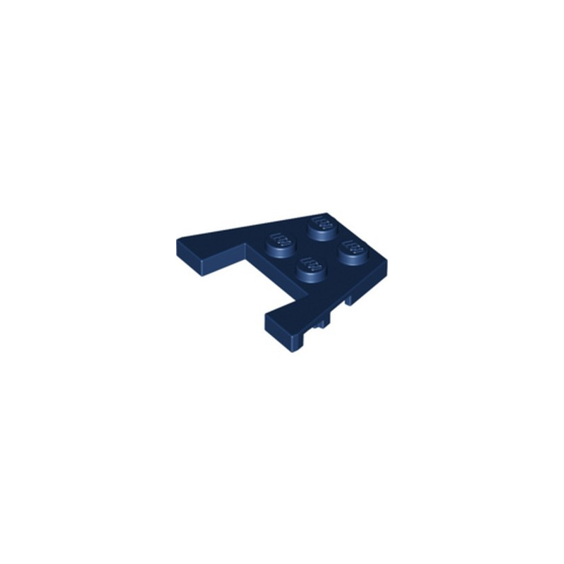 LEGO 6285477 PLATE ANGLE COUPE 3X4 -  EARTH BLUE