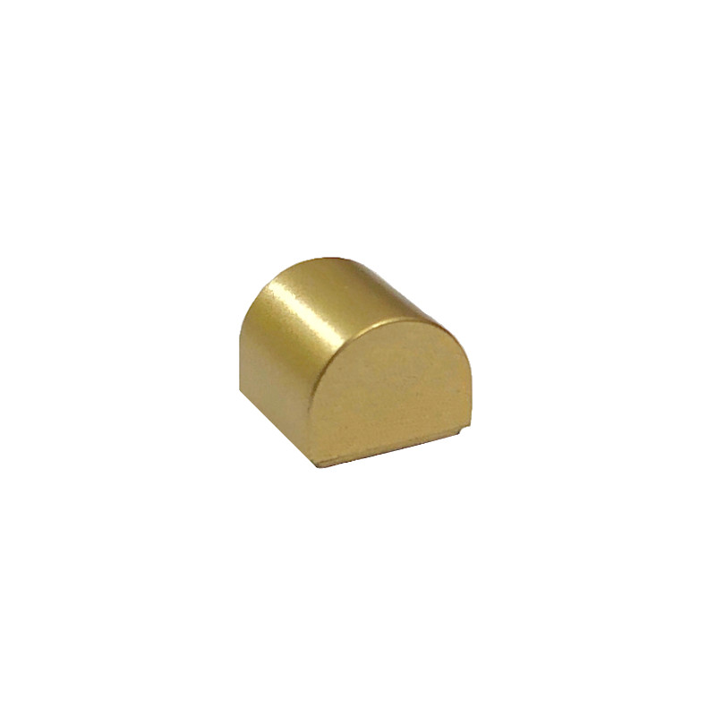 LEGO 6286351 DOME 1X1X2/3 - GOLD INK