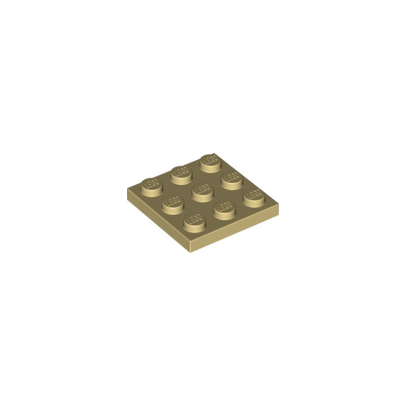 LEGO  6115031 PLATE 3X3 - BEIGE