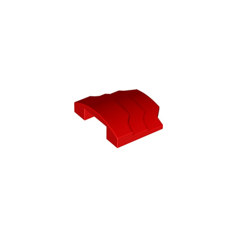 LEGO 6301367 DESIGN, BRICK 4X1, W/ BOW - RED