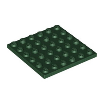 LEGO 6302995 PLATE 6X6 - EARTH GREEN