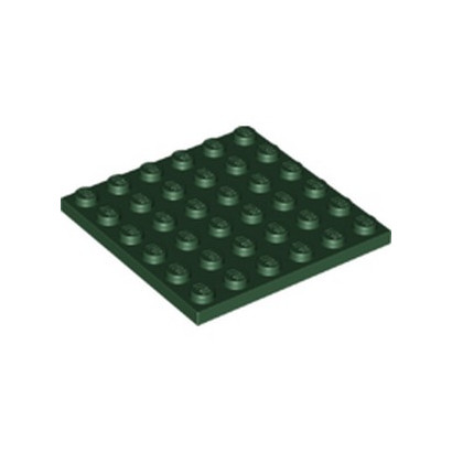 LEGO 6302995 PLATE 6X6 - EARTH GREEN