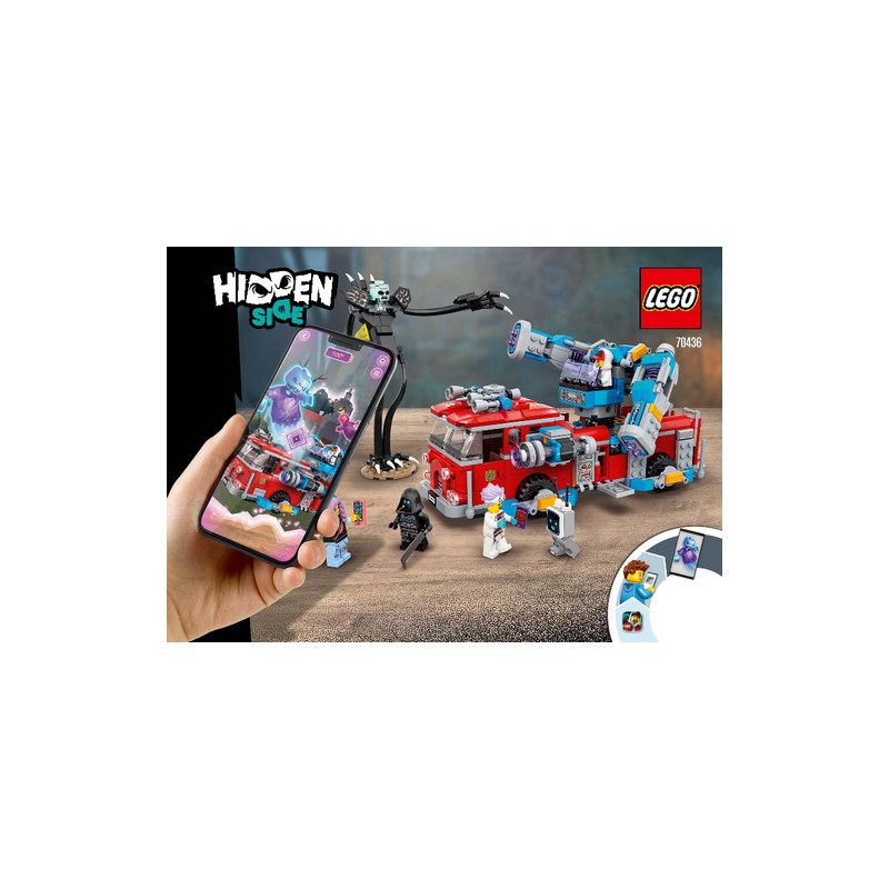 Instrucciones Lego Hidden Side 70436
