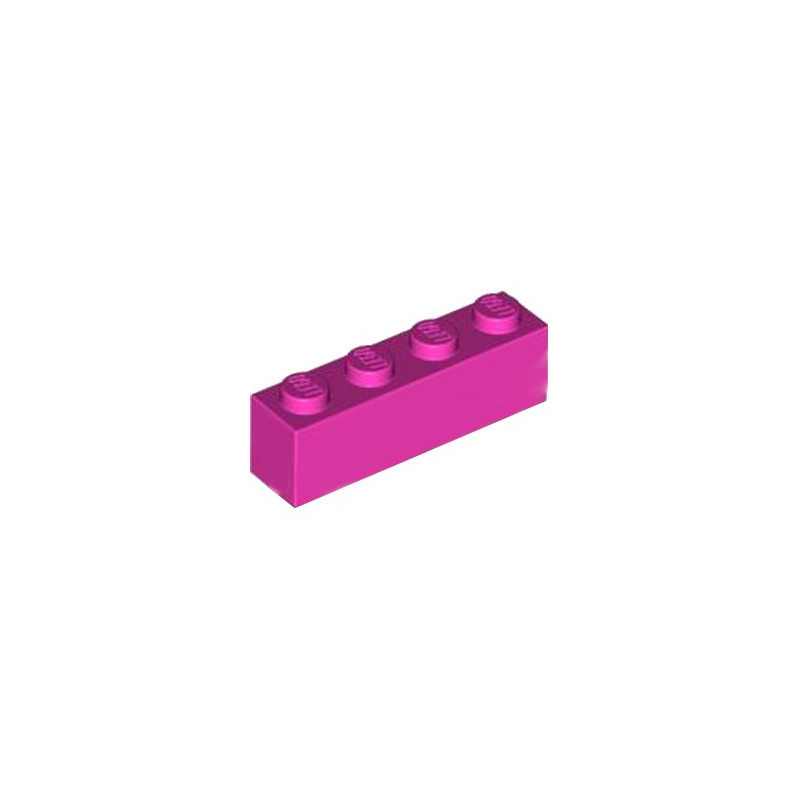 LEGO 4621542 BRICK 1X4 - DARK PINK