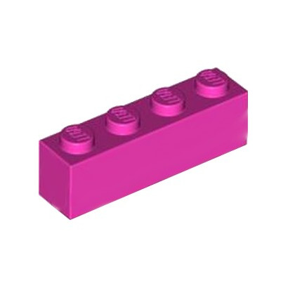 LEGO 4621542 BRIQUE 1X4 - ROSE