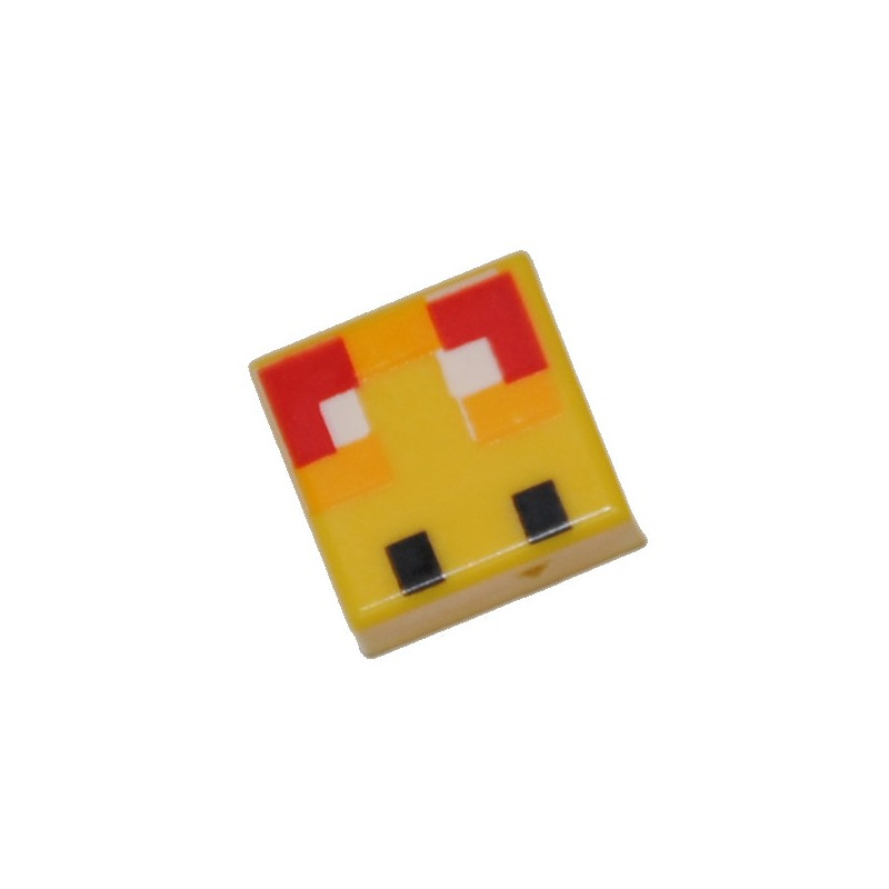 LEGO 6335368 FLAT TILE MINECRAFT 1X1 - YELLOW