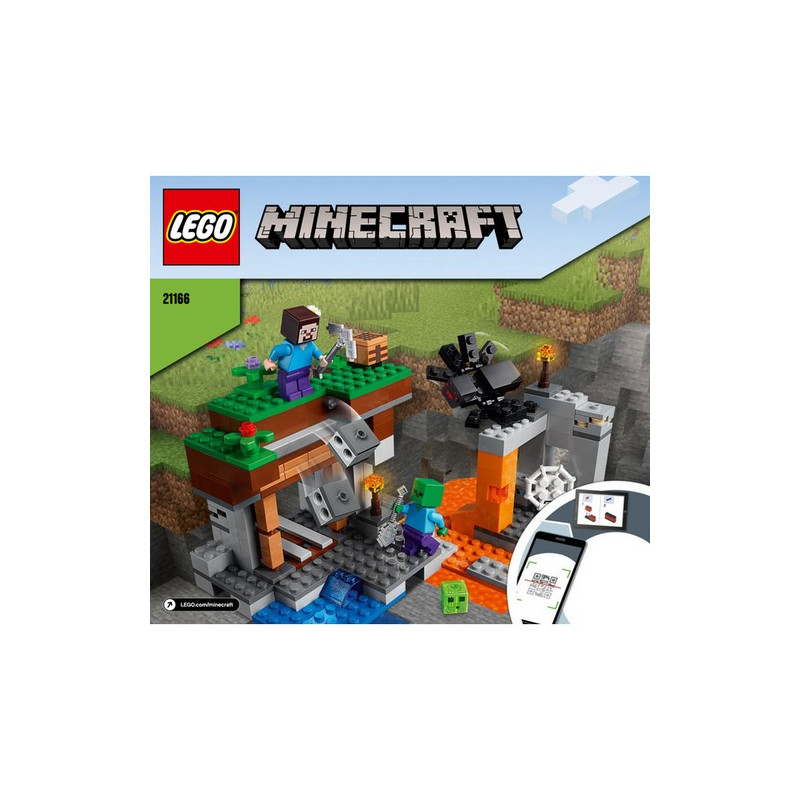 Instrucciones Lego Minecraft 21166