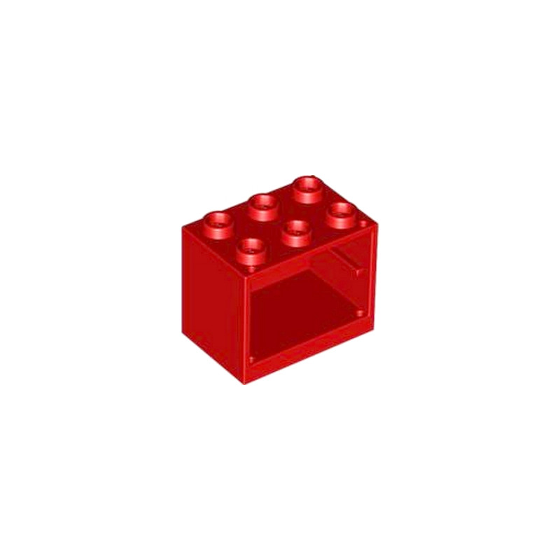 LEGO 4619543 CAISSON MEUBLE 2x3x2 - ROUGE