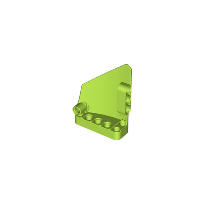 LEGO 6250243 TECHNIC RIGHT PANEL 5X7 - BRIGHT YELLOWISH GREEN