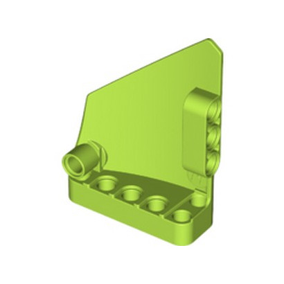 LEGO 6250243 TECHNIC RIGHT PANEL 5X7 - BRIGHT YELLOWISH GREEN