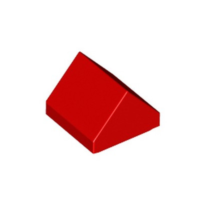 LEGO 6224794 TUILE 1X1 45° - RED