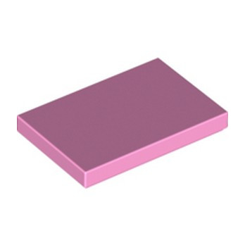 LEGO 6290982 PLATE LISSE 2X3 - ROSE CLAIR