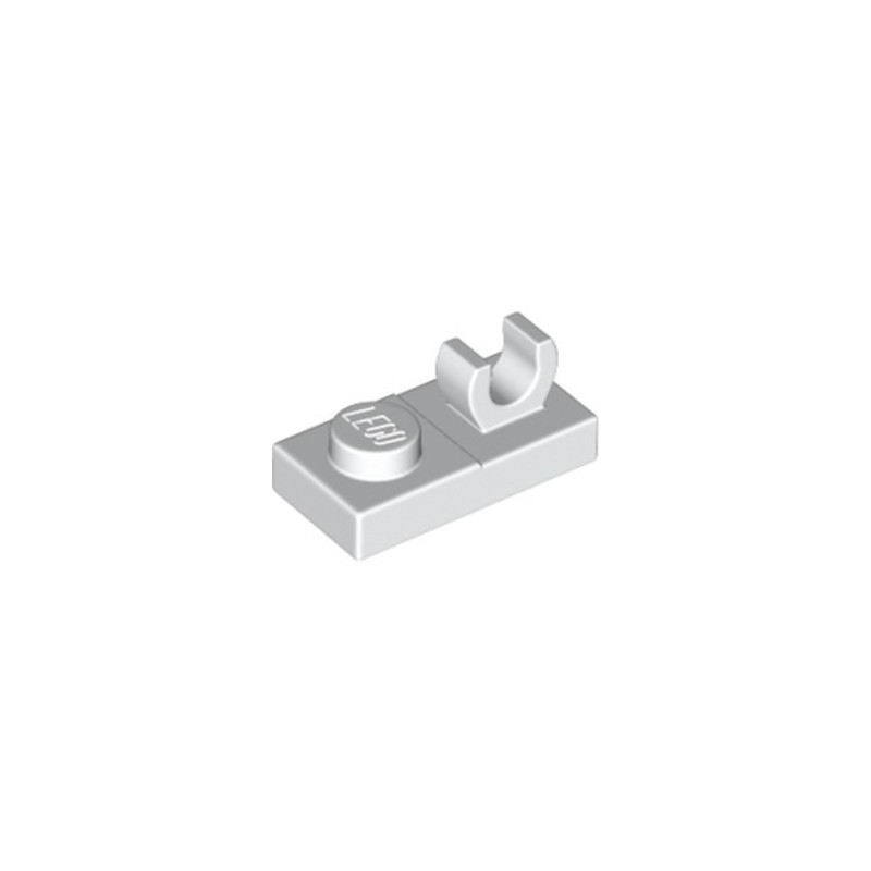 LEGO 4598527 PLATE 1X2 W. VERTICAL GRIP - BLANC