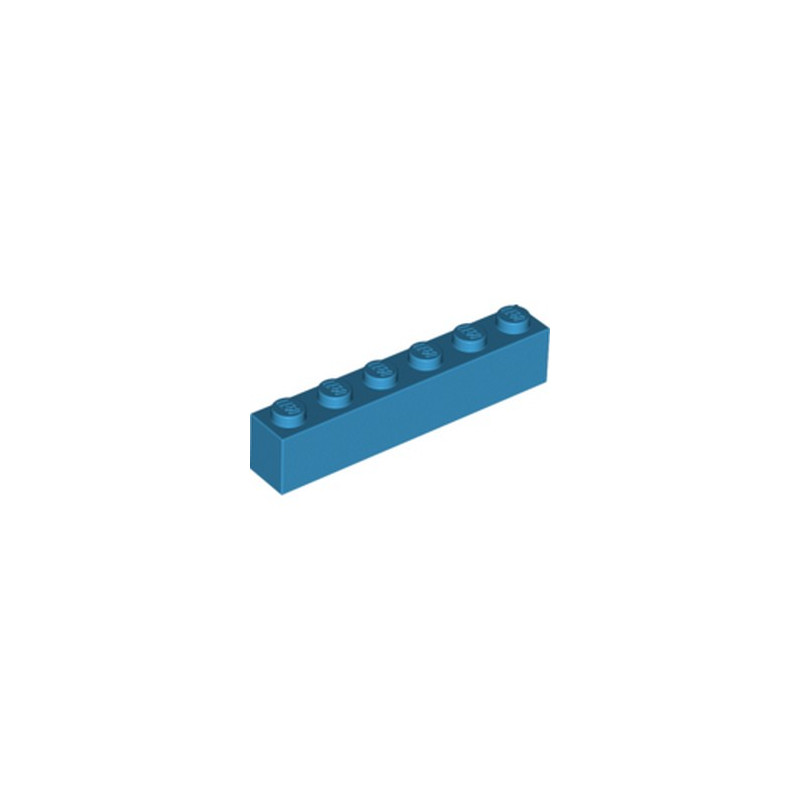LEGO 6225539 BRICK 1X6 - DARK AZUR