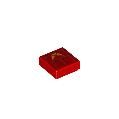 LEGO 6290225 TILE 1X1 STAR WARS - RED