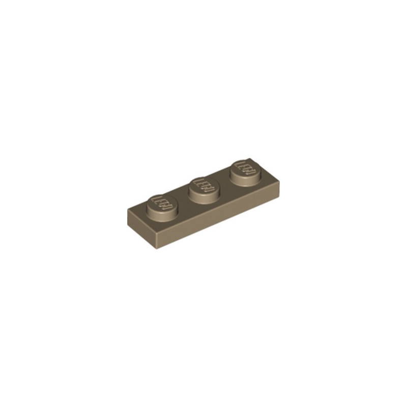 LEGO 6132768 PLATE 1X3 - SAND YELLOW