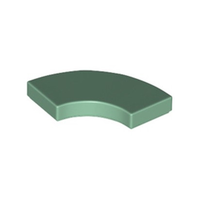 LEGO 6299637 PLATE LISSE 2X2 1/4 ROND - SAND GREEN