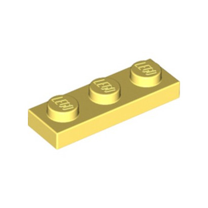 LEGO 6296492 PLATE 1X3 - COOL YELLOW