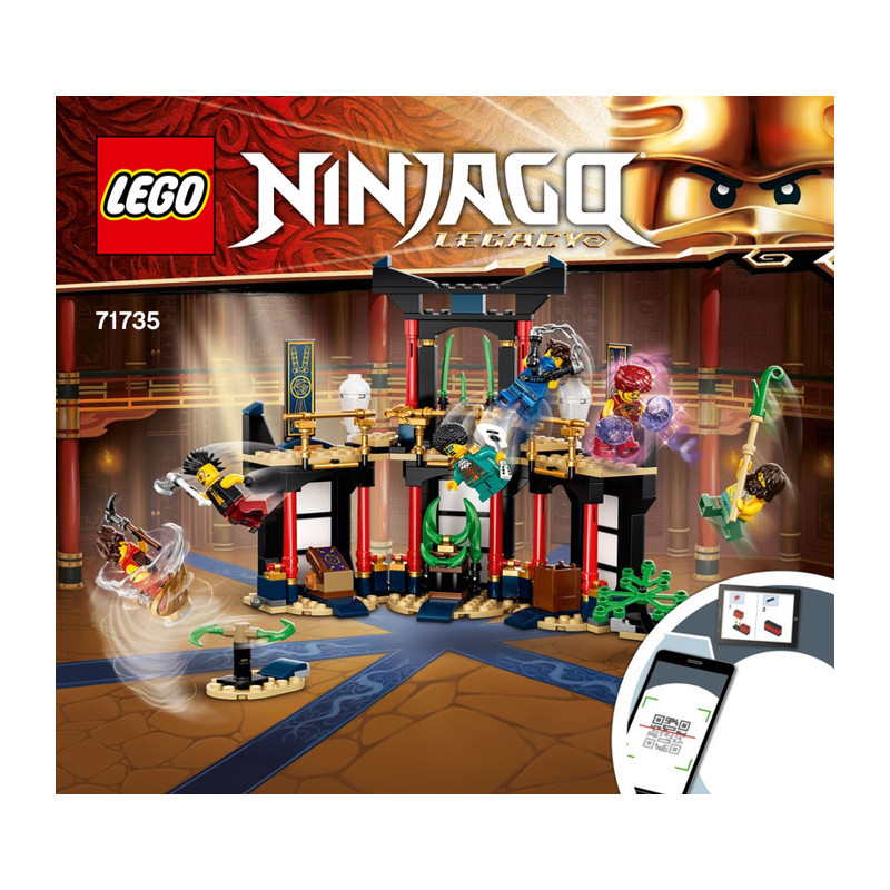 Instrucciones Lego Ninjago 71735