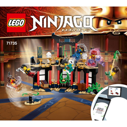 Istruzioni Lego Ninjago 71735