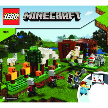 Instrucciones Lego Minecraft 21159