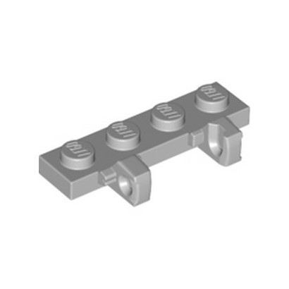 LEGO 4211840 PLATE 1X4 W/STUMPS VERTICAL - MEDIUM STONE GREY