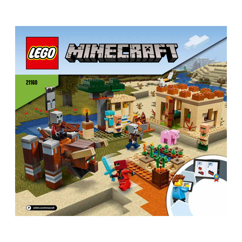 Instructions Lego Minecraft 21160