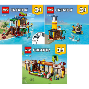 Instructions Notice / Instruction Lego Creator 31118