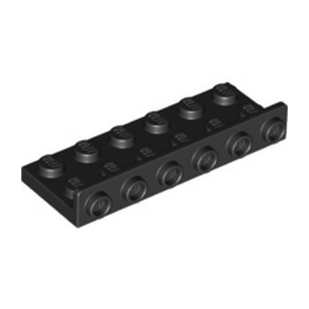 LEGO 6314878 BRIQUE PLATE 2X6, W/1.5 PLATE 1X6, UPWARDS - NOIR