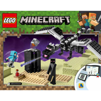 Istruzioni Lego Minecraft 21151