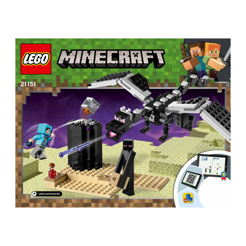 Istruzioni Lego Minecraft 21151