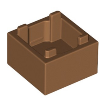 LEGO 6435640 BOX 2X2 - MEDIUM NOUGAT